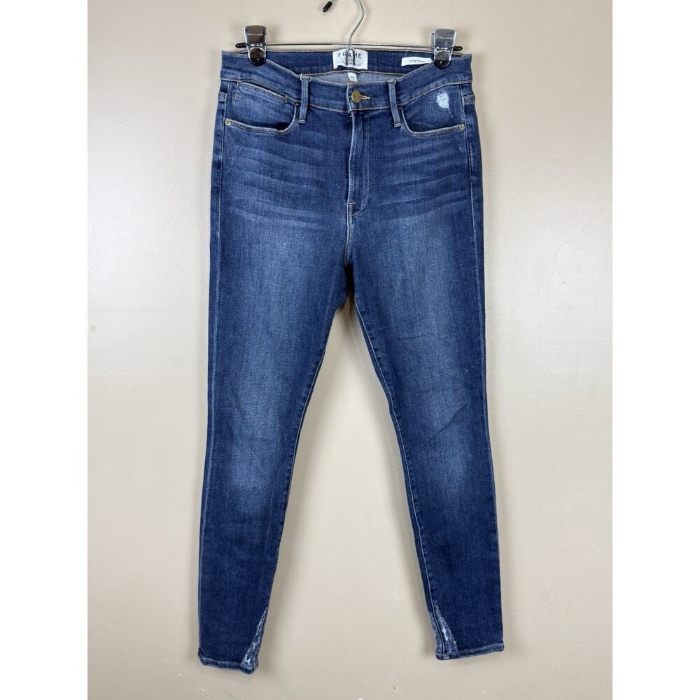 Frame Women’s Jeans Le High Skinny High Rise Stretch Slim Fit Denim Size 30